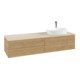 V&B Waschtischunterschrank ohne Frontstruktur Antao 160x50cm, HL, WBP-farbe botti., hon. oak-1