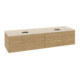 V&B Waschtischunterschrank ohne Frontstruktur Antao 160x50cm, HL, WBP-farbe botti., hon. oak-3