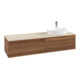 V&B Waschtischunterschrank ohne Frontstruktur Antao 160x50cm, HL, WBP-farbe botti., w. wal-3