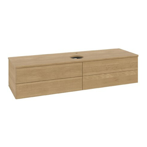 V&B Waschtischunterschrank ohne Frontstruktur Antao 160x50cm, HL, WBP-farbe hon. Oa, hon. Oa