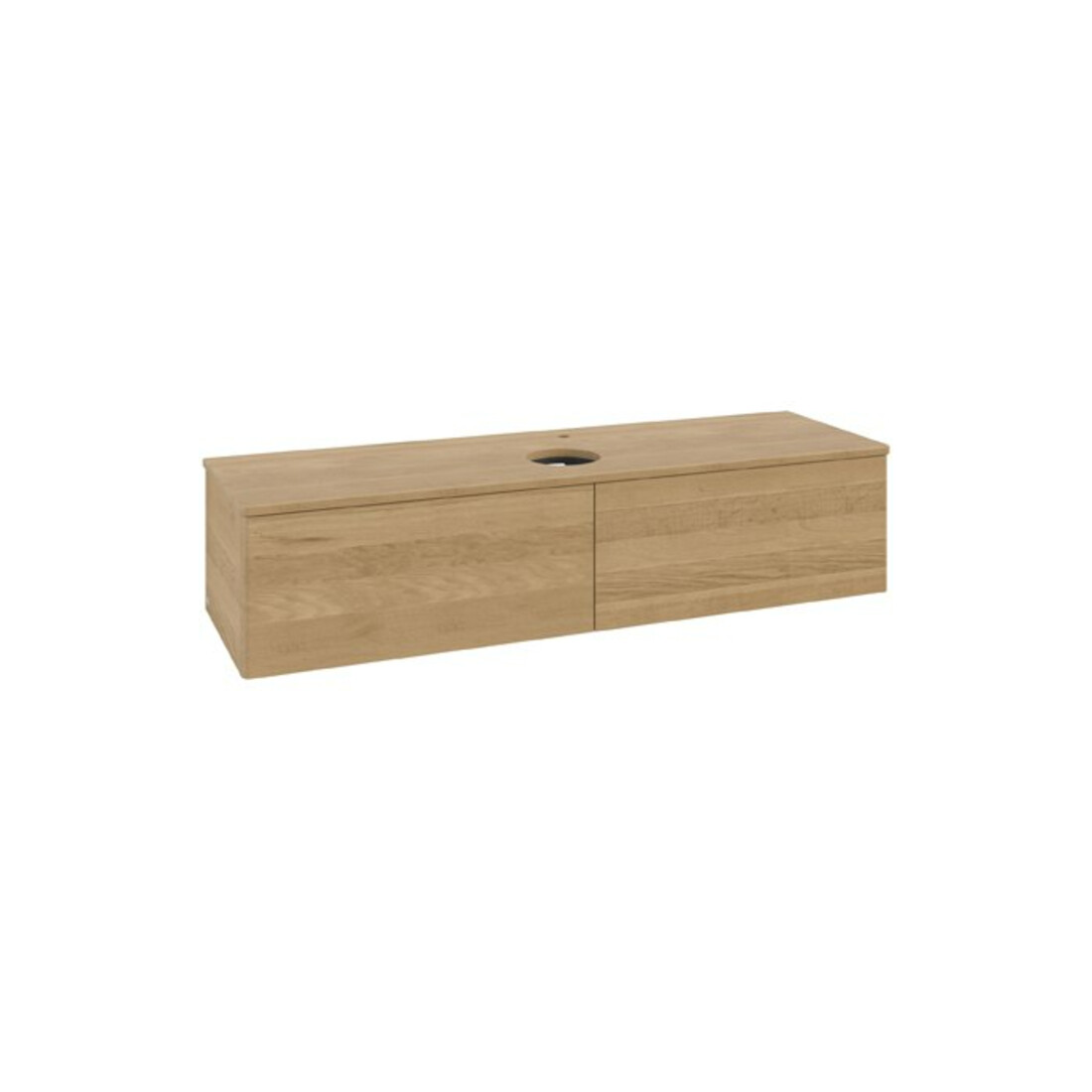 V&B Waschtischunterschrank ohne Frontstruktur Antao 160x50cm, HL, WBP-farbe hon. Oa, hon. Oa