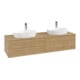 V&B Waschtischunterschrank ohne Frontstruktur Antao 160x50cm, HL, WBP-farbe hon. Oa, hon. Oa
