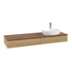 V&B Waschtischunterschrank ohne Frontstruktur Antao 160x50cm, HL, WBP-farbe w. wal, hon. Oa-1