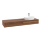 V&B Waschtischunterschrank ohne Frontstruktur Antao 160x50cm, HL, WBP-farbe w. wal, w. wal-3