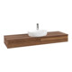 V&B Waschtischunterschrank ohne Frontstruktur Antao 160x50cm, HL, WBP-farbe w. wal, w. wal-3
