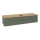 V&B Waschtischunterschrank ohne Frontstruktur Antao 160x50cm, HL, WBP hon. Oa, lea gre. m La-3