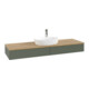 V&B Waschtischunterschrank ohne Frontstruktur Antao 160x50cm, HL, WBP hon. Oa, lea gre. m La-3