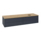 V&B Waschtischunterschrank ohne Frontstruktur Antao 160x50cm, HL, WBP hon. Oa, md bl. m Lac-1