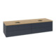 V&B Waschtischunterschrank ohne Frontstruktur Antao 160x50cm, HL, WBP hon. Oa, md bl. m Lac-1