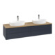 V&B Waschtischunterschrank ohne Frontstruktur Antao 160x50cm, HL, WBP hon. Oa, md bl. m Lac-3