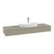 V&B Waschtischunterschrank ohne Frontstruktur Antao 160x50cm, HL, WBP Lac, md bl. m Lac