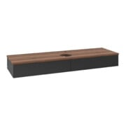 V&B Waschtischunterschrank ohne Frontstruktur Antao 160x50cm, HL, WBP w. wal, bla m Lac-3