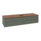 V&B Waschtischunterschrank ohne Frontstruktur Antao 160x50cm, HL, WBP w. wal, lea gre. m Lac-3