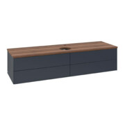 V&B Waschtischunterschrank ohne Frontstruktur Antao 160x50cm, HL, WBP w. wal, md bl. m Lac