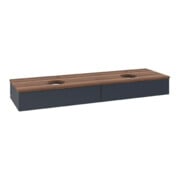 V&B Waschtischunterschrank ohne Frontstruktur Antao 160x50cm, HL, WBP w. wal, md bl. m Lac-3