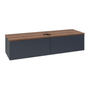 V&B Waschtischunterschrank ohne Frontstruktur Antao 160x50cm, HL, WBP w. wal, md bl. m Lac