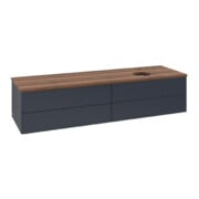 V&B Waschtischunterschrank ohne Frontstruktur Antao 160x50cm, HL, WBP w. wal, md bl. m Lac-3