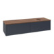 V&B Waschtischunterschrank ohne Frontstruktur Antao 160x50cm, HL, WBP w. wal, md bl. m Lac-1