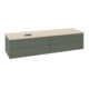 V&B Waschtischunterschrank ohne Frontstruktur Antao 160x50cm, WBP botti., lea gre. m Lac-1
