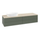 V&B Waschtischunterschrank ohne Frontstruktur Antao 160x50cm, WBP botti., lea gre. m Lac-3