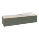 V&B Waschtischunterschrank ohne Frontstruktur Antao 160x50cm, WBP botti., lea gre. m Lac-1