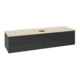 V&B Waschtischunterschrank ohne Frontstruktur Antao 160x50cm, WBP-farbe botti., bla m Lac-1
