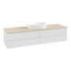 V&B Waschtischunterschrank ohne Frontstruktur Antao 160x50cm, WBP-farbe botti., glo wh. Lac-4