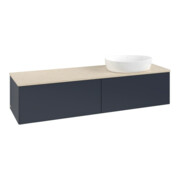 V&B Waschtischunterschrank ohne Frontstruktur Antao 160x50cm, WBP-farbe botti., md bl. m Lac