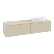 V&B Waschtischunterschrank ohne Frontstruktur Antao 160x50cm, WBP-farbe botti., si Gr m Lac