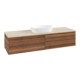 V&B Waschtischunterschrank ohne Frontstruktur Antao 160x50cm, WBP-farbe botti., warm walnut-1