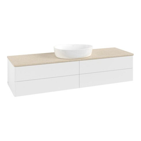 V&B Waschtischunterschrank ohne Frontstruktur Antao 160x50cm, WBP-farbe botti., wh. m Lac