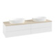 V&B Waschtischunterschrank ohne Frontstruktur Antao 160x50cm, WBP-farbe botti., wh. m Lac-1