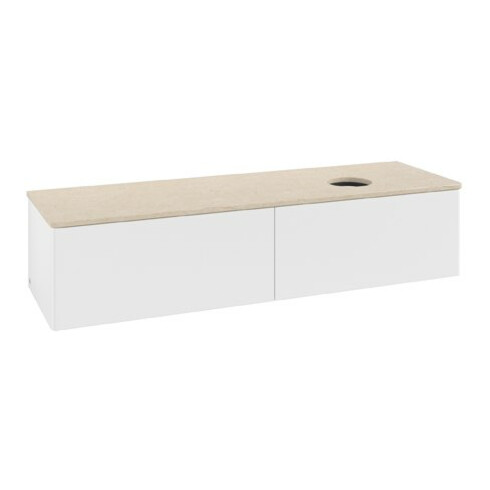 V&B Waschtischunterschrank ohne Frontstruktur Antao 160x50cm, WBP-farbe botti., wh. m Lac