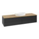 V&B Waschtischunterschrank ohne Frontstruktur Antao 160x50cm, WBP-farbe hon. Oa, bla m Lac-1