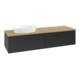 V&B Waschtischunterschrank ohne Frontstruktur Antao 160x50cm, WBP-farbe hon. Oa, bla m Lac-3