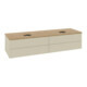 V&B Waschtischunterschrank ohne Frontstruktur Antao 160x50cm, WBP-farbe hon. Oa, si Gr m Lac-1