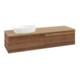 V&B Waschtischunterschrank ohne Frontstruktur Antao 160x50cm, WBP-farbe hon. Oa, warm walnut-3