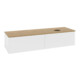V&B Waschtischunterschrank ohne Frontstruktur Antao 160x50cm, WBP-farbe hon. Oa, wh. m Lac-3
