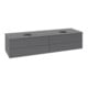V&B Waschtischunterschrank ohne Frontstruktur Antao 160x50cm, WBP-farbe Lac, Anthrac. m Lac-1