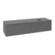 V&B Waschtischunterschrank ohne Frontstruktur Antao 160x50cm, WBP-farbe Lac, Anthrac. m Lac-1