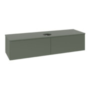 V&B Waschtischunterschrank ohne Frontstruktur Antao 160x50cm, WBP-farbe Lac, lea gre. m Lac-3