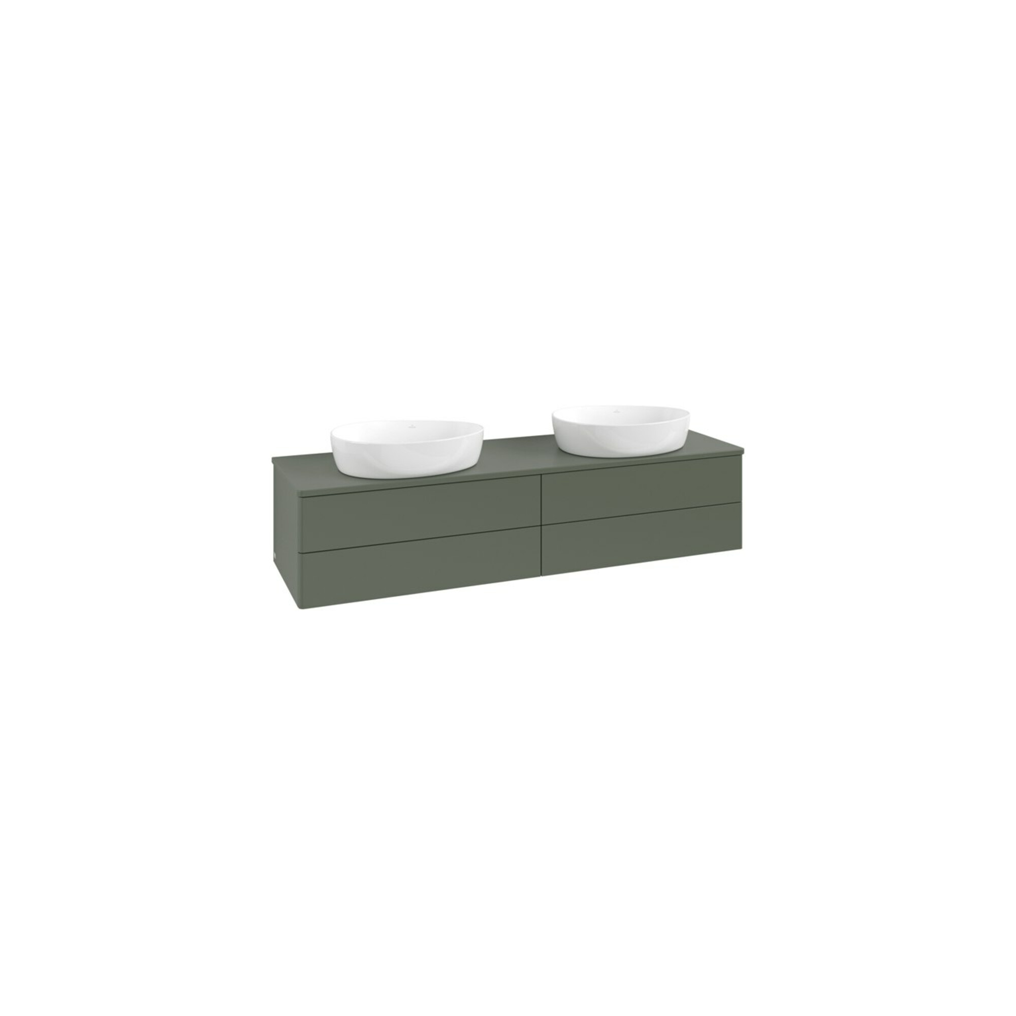 V&B Waschtischunterschrank ohne Frontstruktur Antao 160x50cm, WBP-farbe Lac, lea gre. m Lac ; Villeroy & Boch