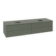 V&B Waschtischunterschrank ohne Frontstruktur Antao 160x50cm, WBP-farbe Lac, lea gre. m Lac-3