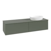 V&B Waschtischunterschrank ohne Frontstruktur Antao 160x50cm, WBP-farbe Lac, lea gre. m Lac-3