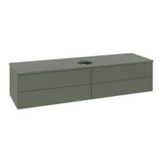 V&B Waschtischunterschrank ohne Frontstruktur Antao 160x50cm, WBP-farbe Lac, lea gre. m Lac