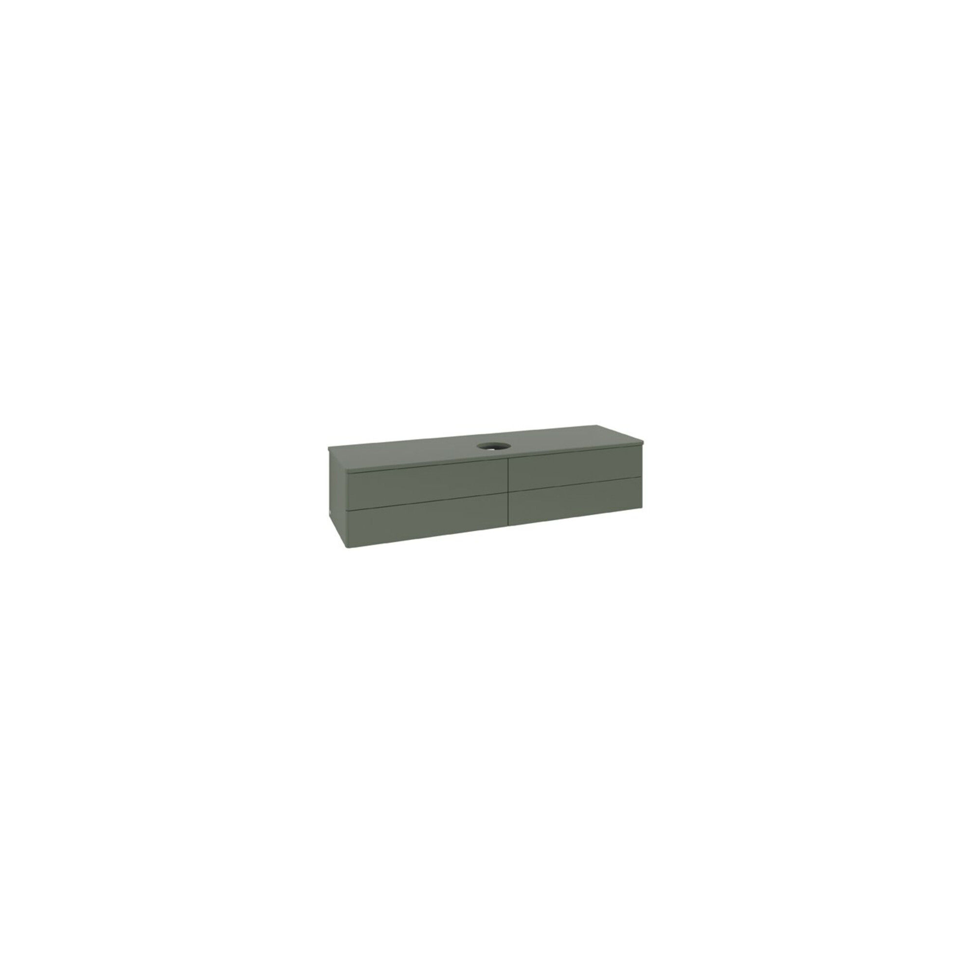 V&B Waschtischunterschrank ohne Frontstruktur Antao 160x50cm, WBP-farbe Lac, lea gre. m Lac ; Villeroy & Boch