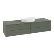 V&B Waschtischunterschrank ohne Frontstruktur Antao 160x50cm, WBP-farbe Lac, lea gre. m Lac-3