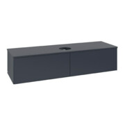 V&B Waschtischunterschrank ohne Frontstruktur Antao 160x50cm, WBP-farbe Lac, md bl. m Lac