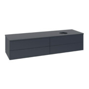 V&B Waschtischunterschrank ohne Frontstruktur Antao 160x50cm, WBP-farbe Lac, md bl. m Lac