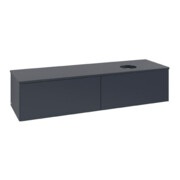 V&B Waschtischunterschrank ohne Frontstruktur Antao 160x50cm, WBP-farbe Lac, md bl. m Lac